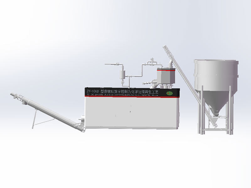 New CNC Force Chemistry Equipment for Waste Rubber