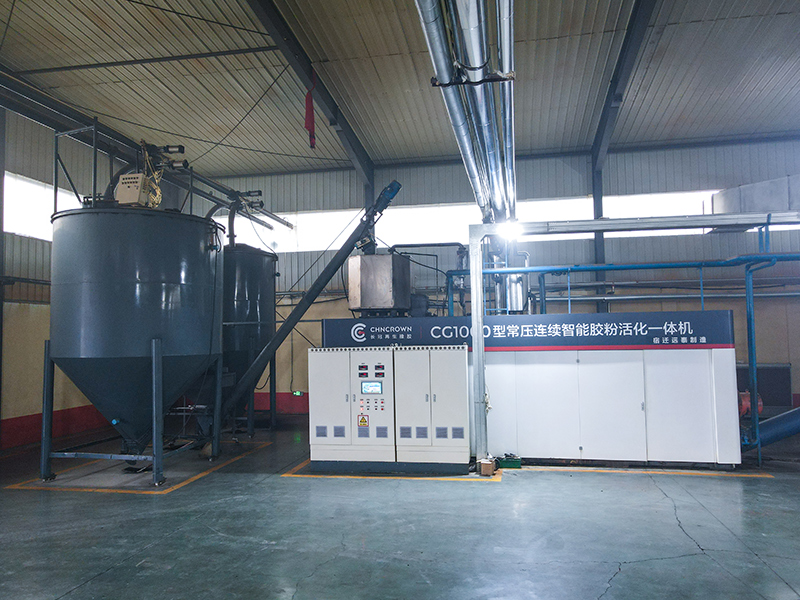 安装在山东广饶的设备