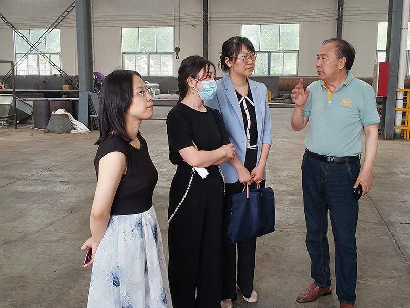 Leaders from the Industry and Information Technology Bureau of Suqian City and Suyu District have co